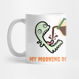 My ghostly morning routine Mug